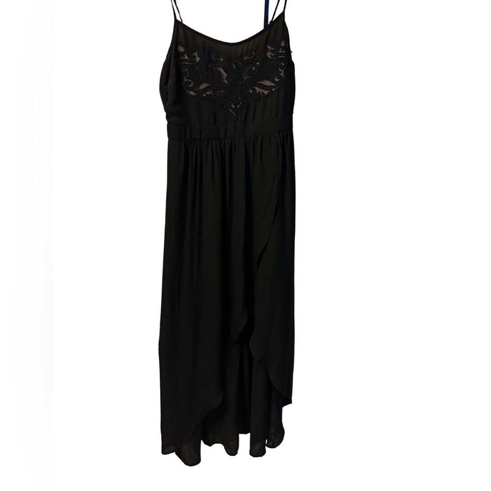 Black Lace Top Dress
